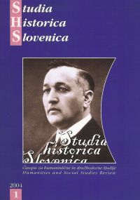 SHS letnik 4 (2004) 1 (naslovnica)