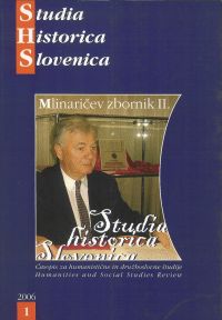 SHS letnik 6 (2006) 1 (naslovnica)
